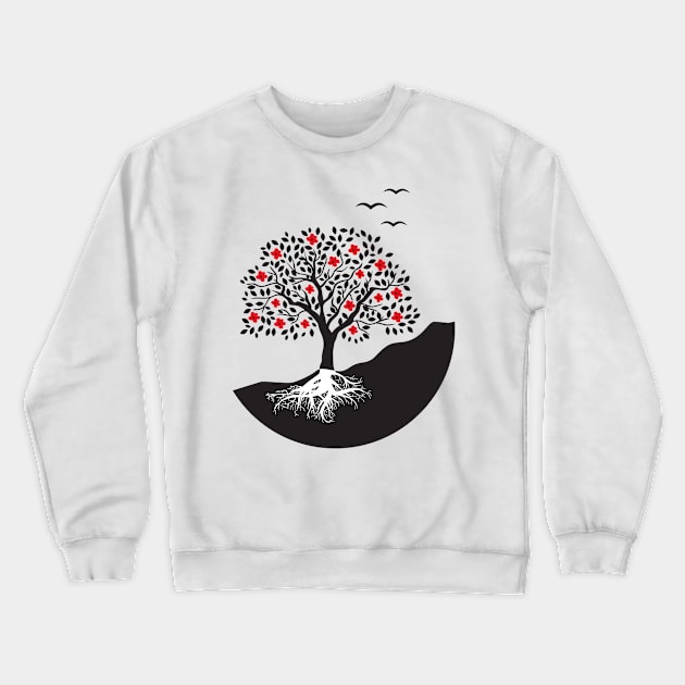 Sakura Japanese Crewneck Sweatshirt by Tribun Dash